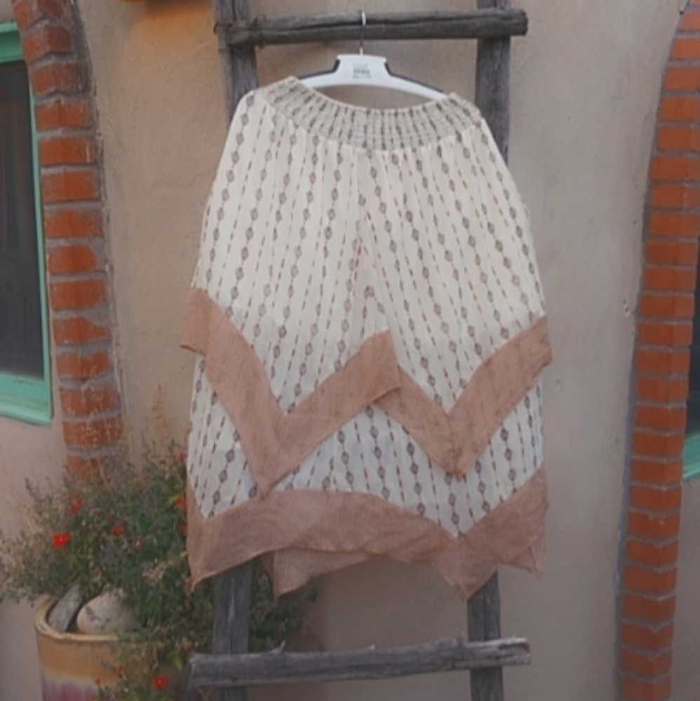 Woman's diamond striped Style&co skirt